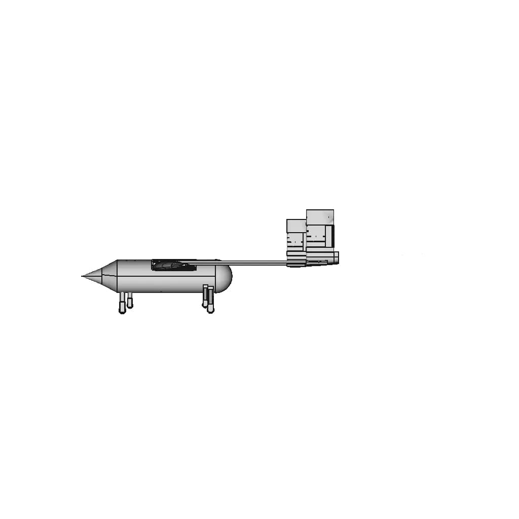Rc Aircraft - Downloadable CAD Representation_0_90_degree_snapshot