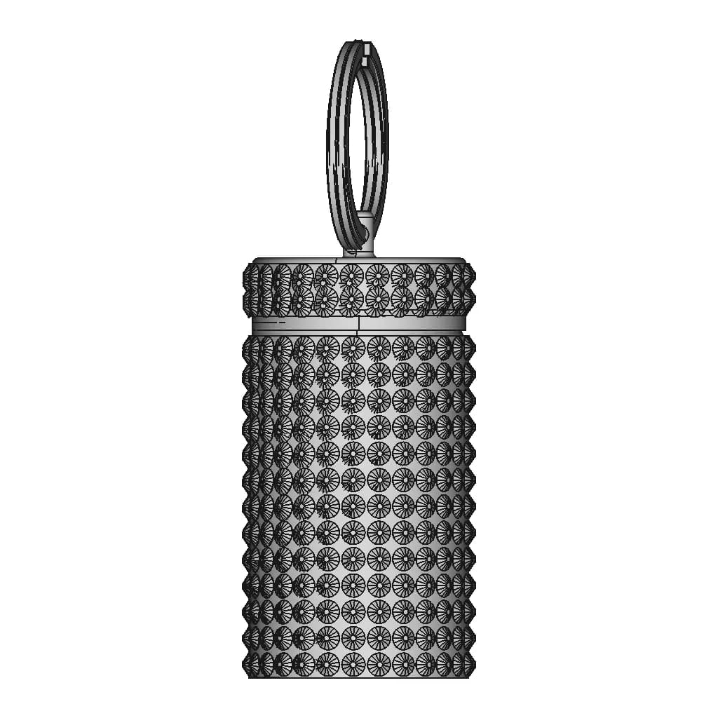 Waterproof Travel Pill Case With Tracking Device - Standard Mechanical Component_0_0_degree_snapshot