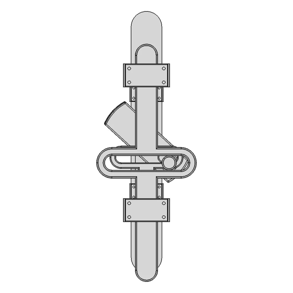 Scotch Yoke - Standard Mechanical Component_0_0_degree_snapshot