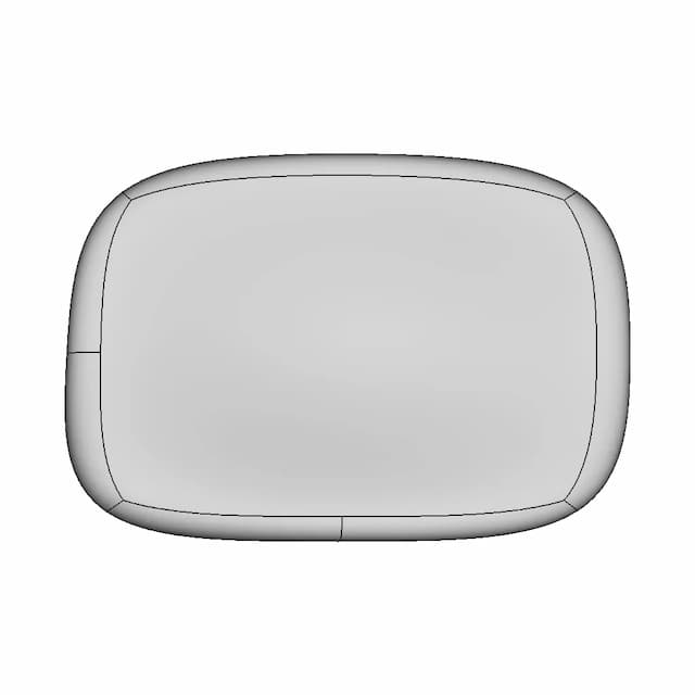 Rock Furnitur - Downloadable CAD Representation