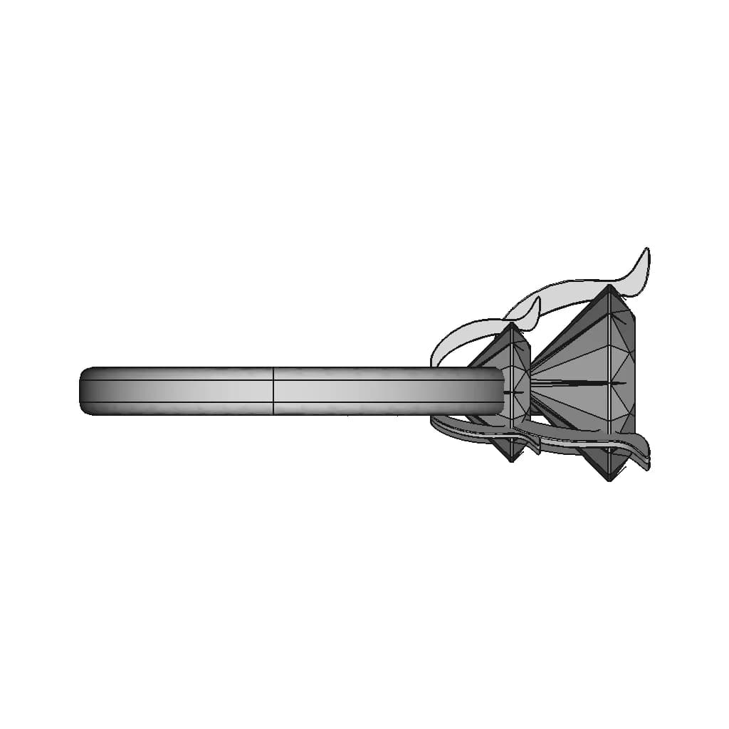 Diamond Ring - Downloadable CAD Representation_0_270_degree_snapshot