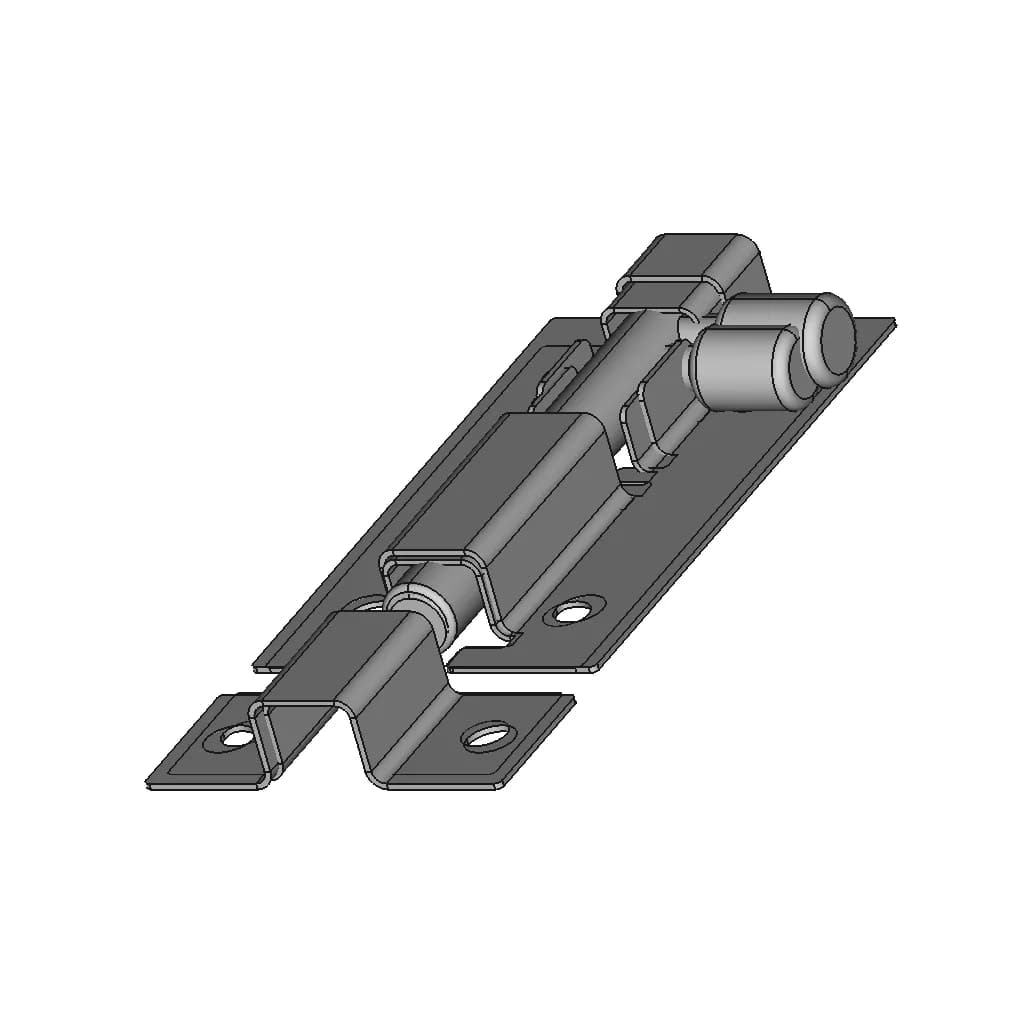 Cabinet Latch | 3D Engineering Design File_60_30_degree_snapshot