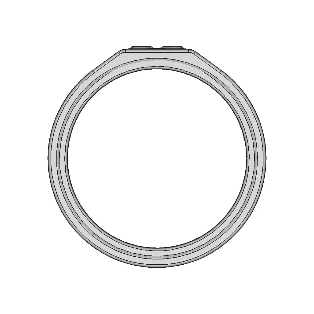 Ring - Infinity | 3D Engineering Design File_0_0_degree_snapshot