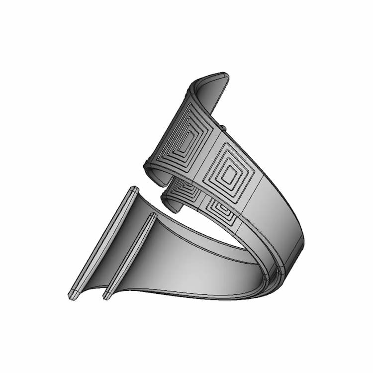 Flexi Ring + Video Tutorial - Downloadable CAD Representation