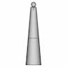 Slim Cone Glass Perfume Bottle | High-Quality CAD Model_0_0_degree_snapshot