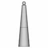 Slim Cone Glass Perfume Bottle | High-Quality CAD Model_0_90_degree_snapshot