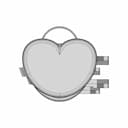 3D Printable Heart Locket | High-Quality CAD Model_0_0_degree_snapshot