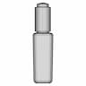Serum Glass Bottle With Dropper - Downloadable CAD Representation_0_270_degree_snapshot