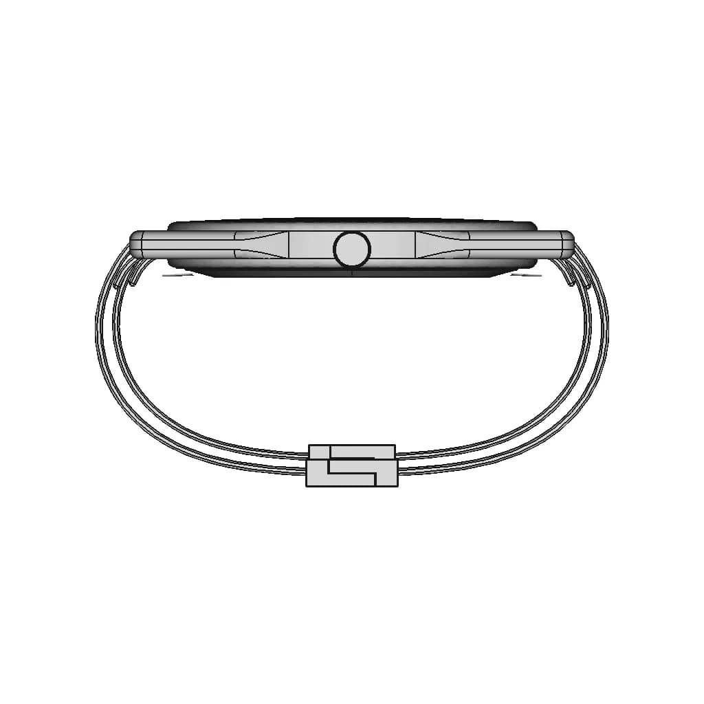Rotating Dials Watch - Downloadable CAD Representation_0_90_degree_snapshot