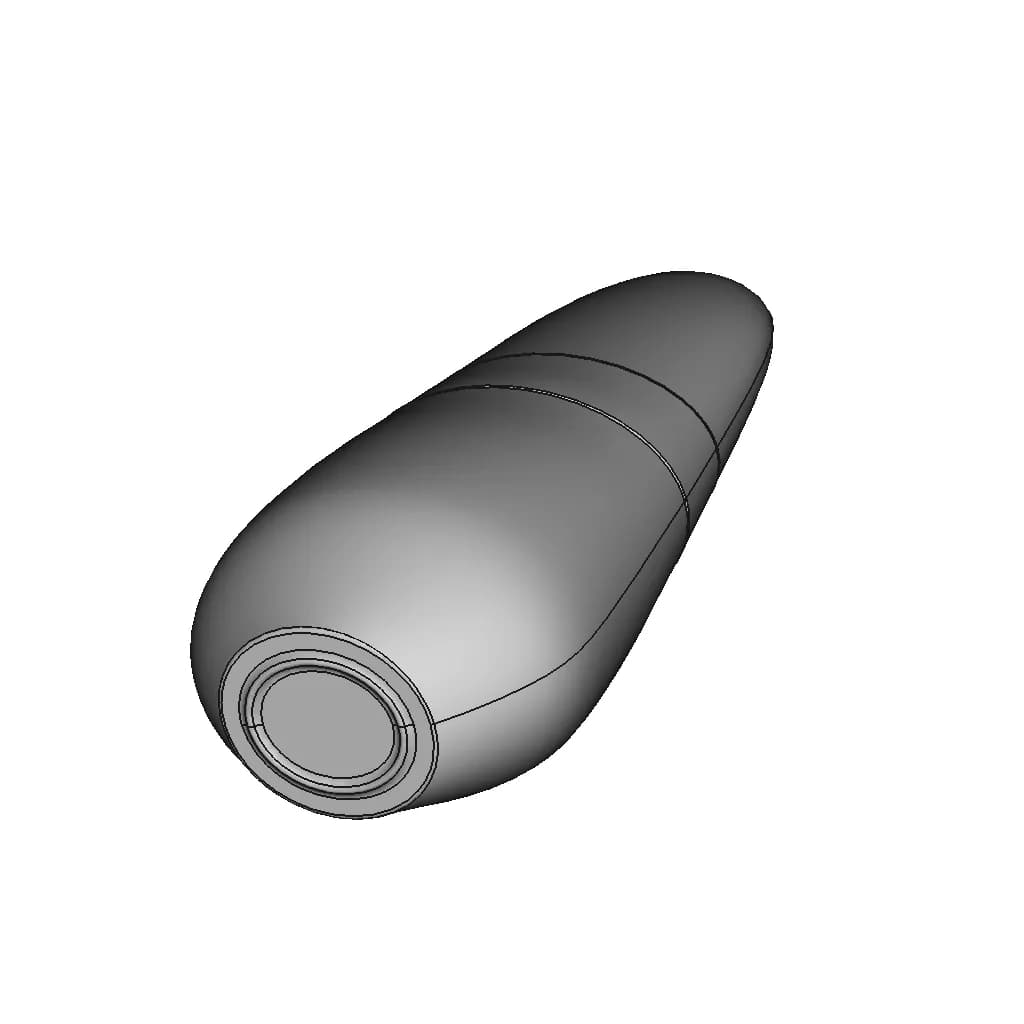 Clinique Serum Foundation Packaging | High-Quality CAD Model_60_30_degree_snapshot