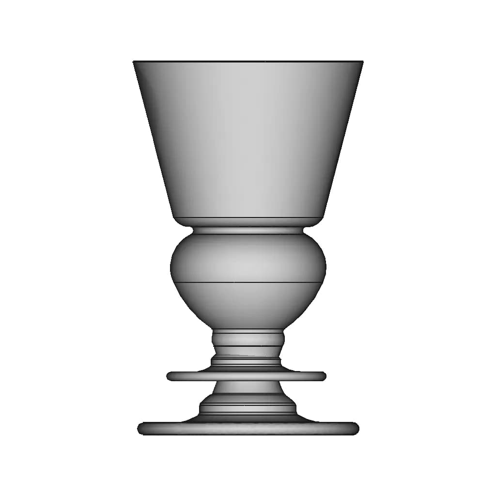 Absinte Glass | 3D Engineering Design File_90_0_degree_snapshot