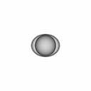 Oval Perfume Glass Bottle With Sphere Cap - Standard Mechanical Component_270_0_degree_snapshot