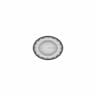 Oval Perfume Glass Bottle With Sphere Cap - Standard Mechanical Component_90_0_degree_snapshot