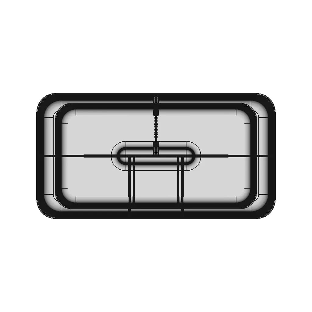 Plastic Caddy With Handle 300X150X150 - Standard Mechanical Component_270_0_degree_snapshot