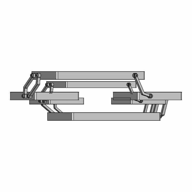 Kinetic Chess Board | High-Quality CAD Model