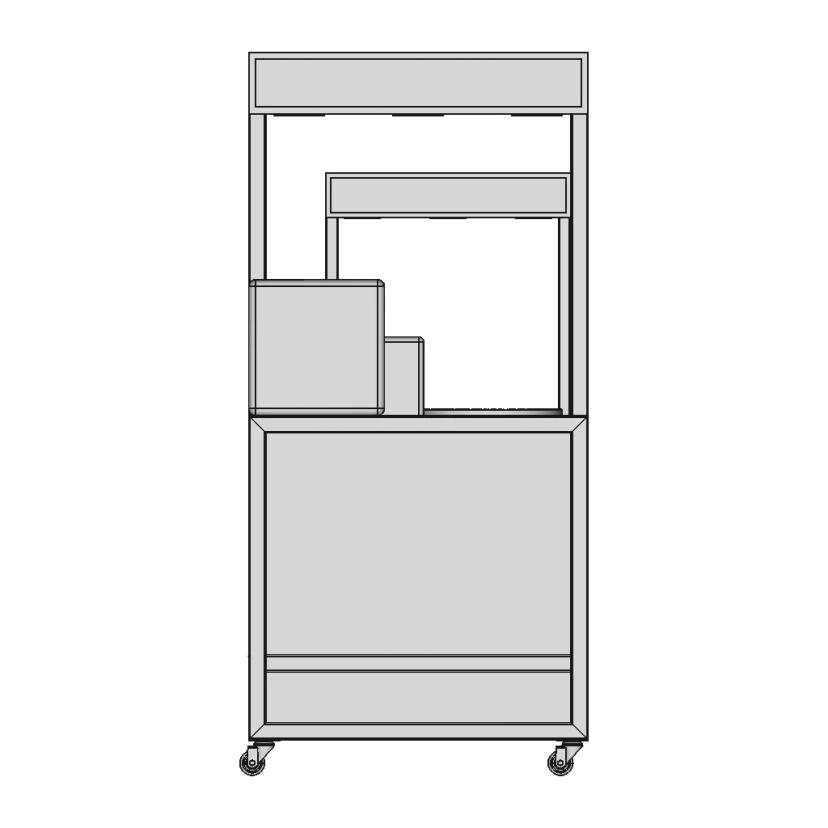 Vendor Grocery | High-Quality CAD Model