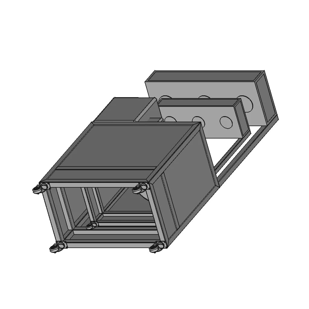 Vendor Grocery | High-Quality CAD Model_60_30_degree_snapshot