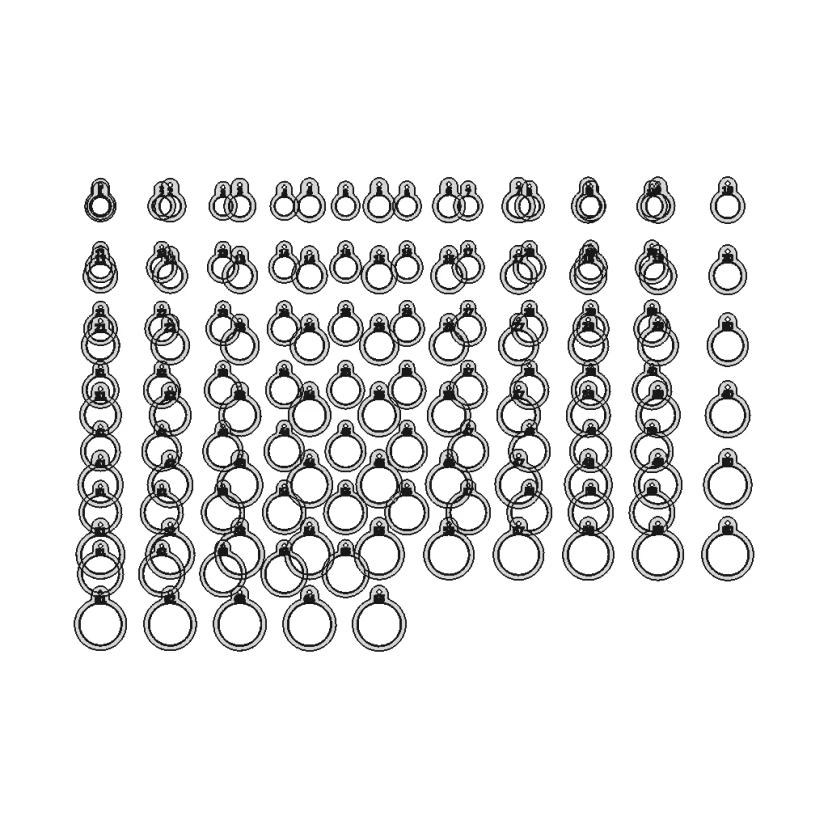Jewellery Ring Iso 8653 Gauge Tools - Downloadable CAD Representation