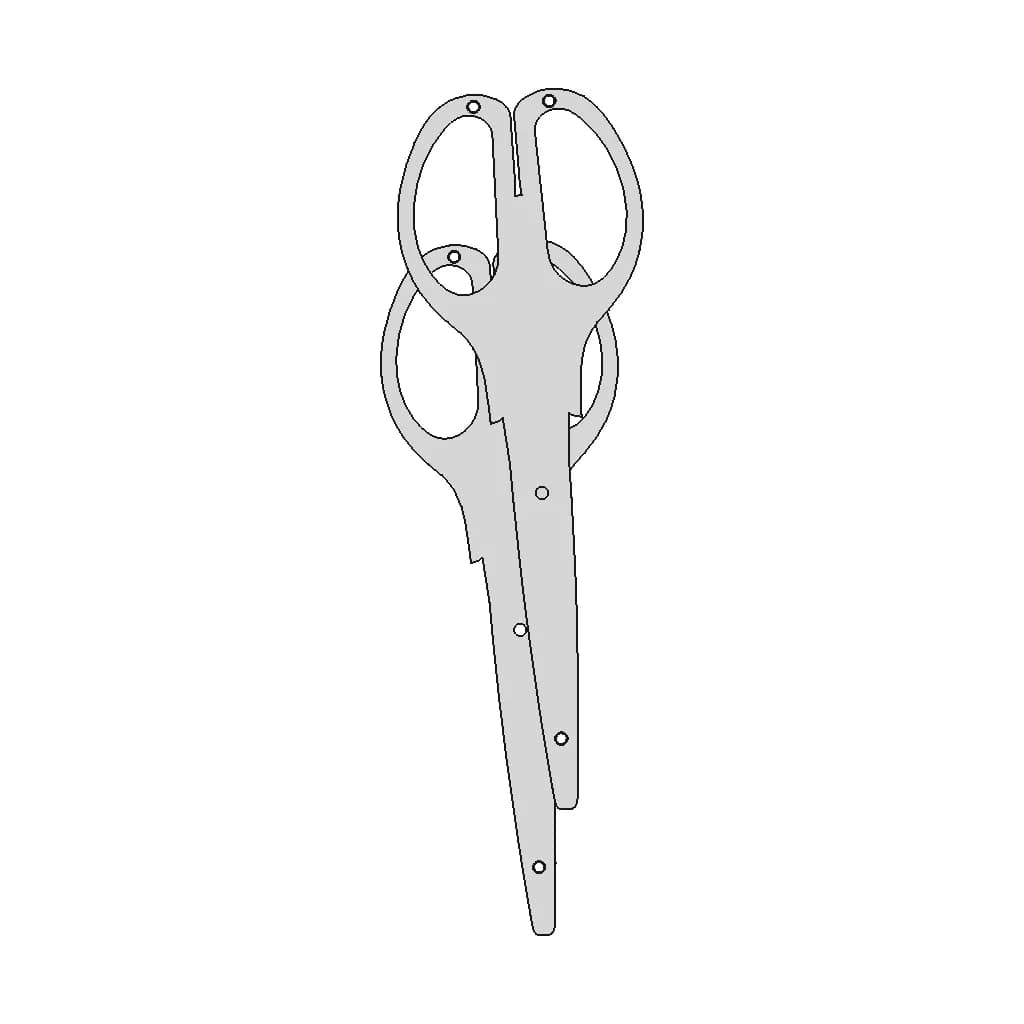 Scissors Atelier | 3D Engineering Design File_90_0_degree_snapshot