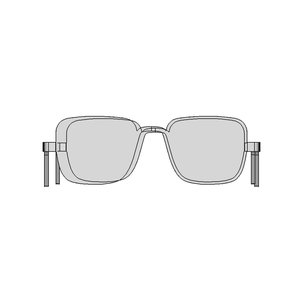 Sunglasses - Downloadable CAD Representation_0_0_degree_snapshot