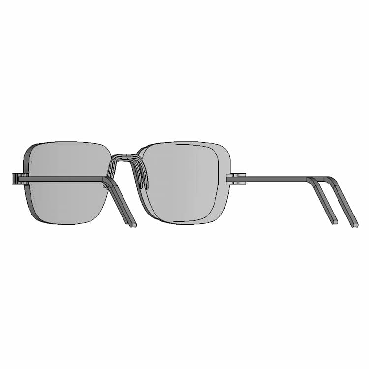 Sunglasses - Downloadable CAD Representation