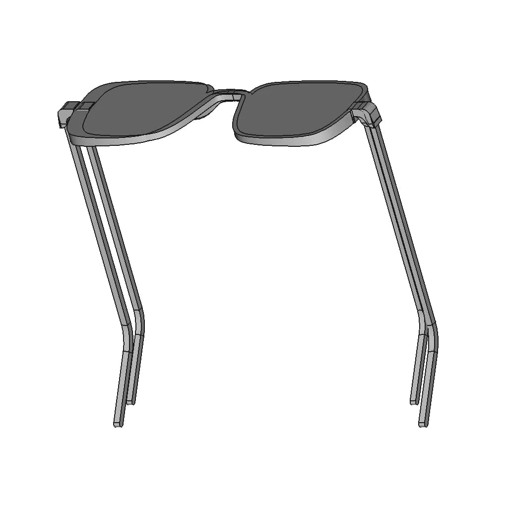 Sunglasses - Downloadable CAD Representation_60_30_degree_snapshot