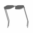 Sunglasses - Downloadable CAD Representation_60_30_degree_snapshot