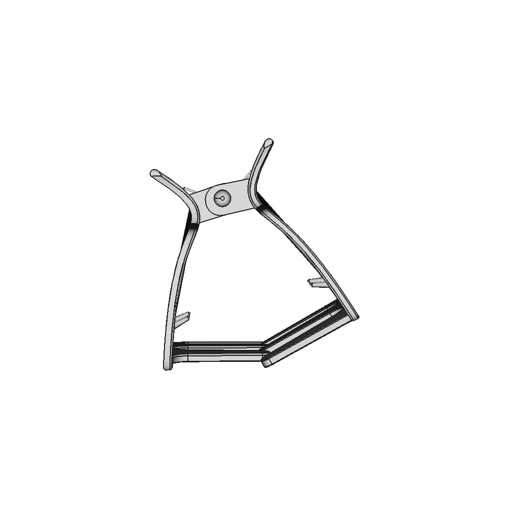 Hair Claw Clips | High-Quality CAD Model_0_270_degree_snapshot
