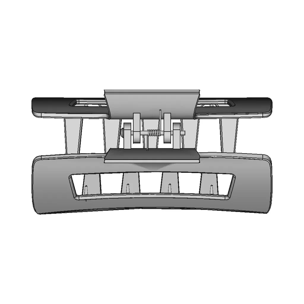 Hair Claw Clips | High-Quality CAD Model_270_0_degree_snapshot