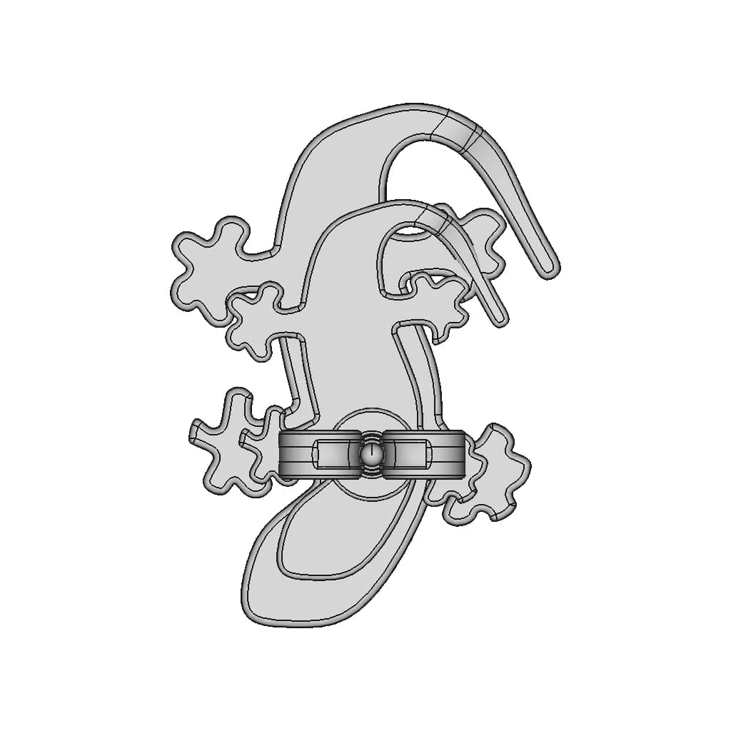 Boucle Oreille Earring | 3D Engineering Design File_0_0_degree_snapshot