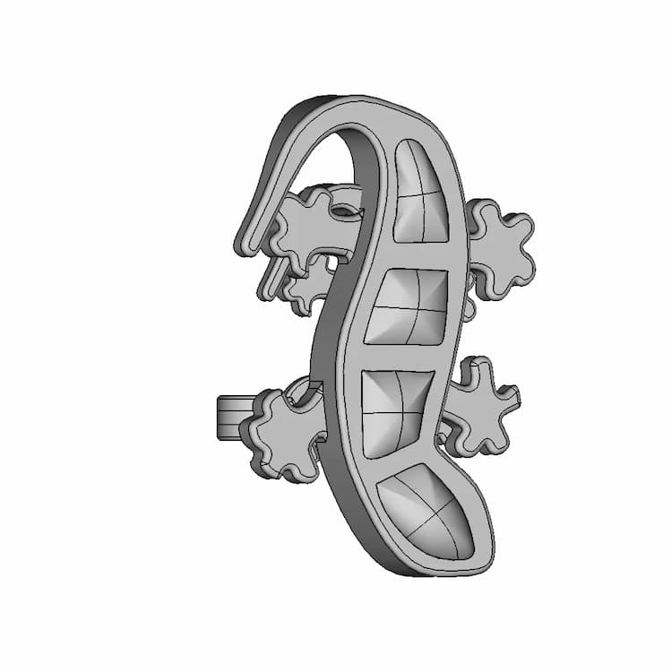 Boucle Oreille Earring | 3D Engineering Design File
