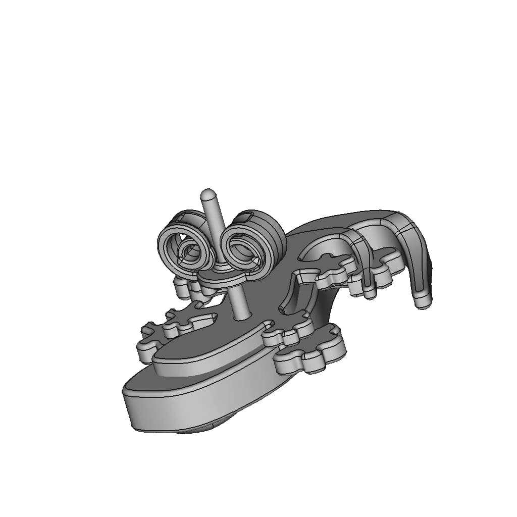 Boucle Oreille Earring | 3D Engineering Design File_60_30_degree_snapshot