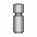 Rectangular Perfume Glass Bottle With Sharp Edges | 3D Engineering Design File_0_270_degree_snapshot