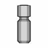 Rectangular Perfume Glass Bottle With Sharp Edges | 3D Engineering Design File_0_270_degree_snapshot