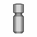 Rectangular Perfume Glass Bottle With Sharp Edges | 3D Engineering Design File_0_90_degree_snapshot