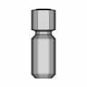 Rectangular Perfume Glass Bottle With Sharp Edges | 3D Engineering Design File_0_90_degree_snapshot