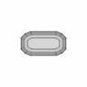 Rectangular Perfume Glass Bottle With Sharp Edges | 3D Engineering Design File_90_0_degree_snapshot