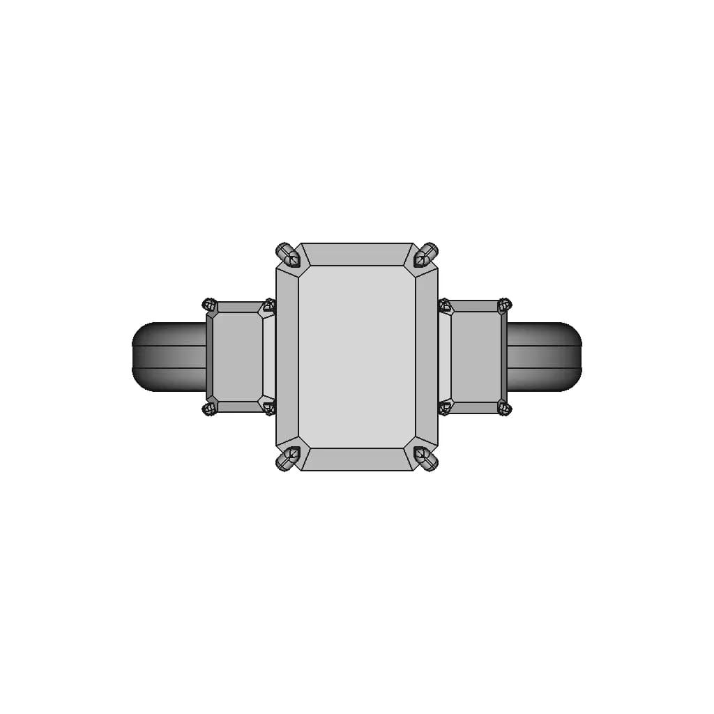 Three Stone Radiant Cut Diamond Ring Solidworks Project - Standard Mechanical Component_270_0_degree_snapshot