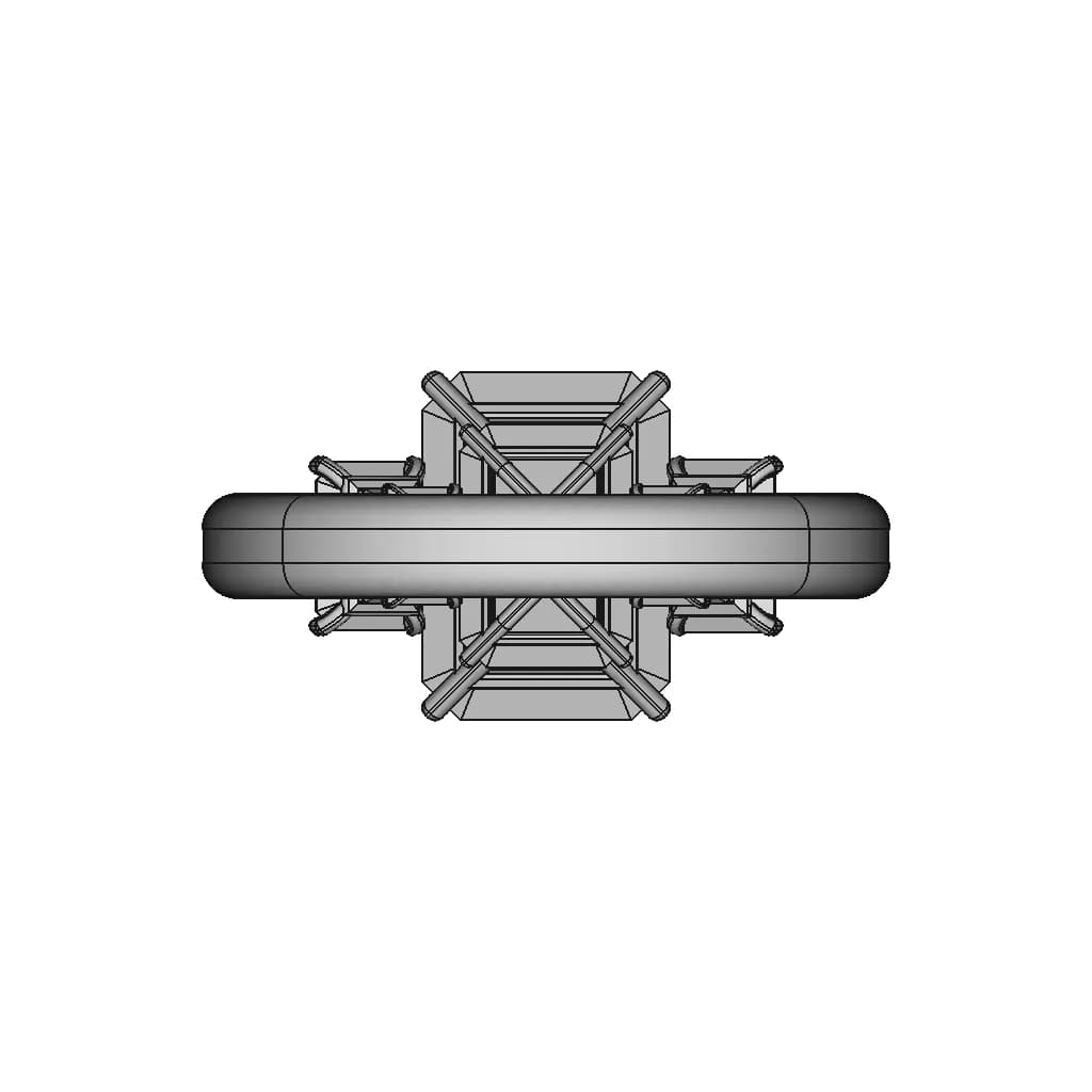 Three Stone Radiant Cut Diamond Ring Solidworks Project - Standard Mechanical Component_90_0_degree_snapshot