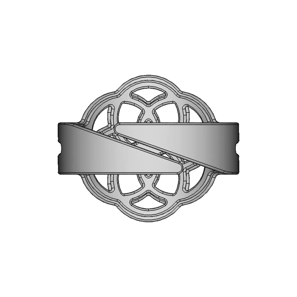 Ladies Ring | High-Quality CAD Model_90_0_degree_snapshot