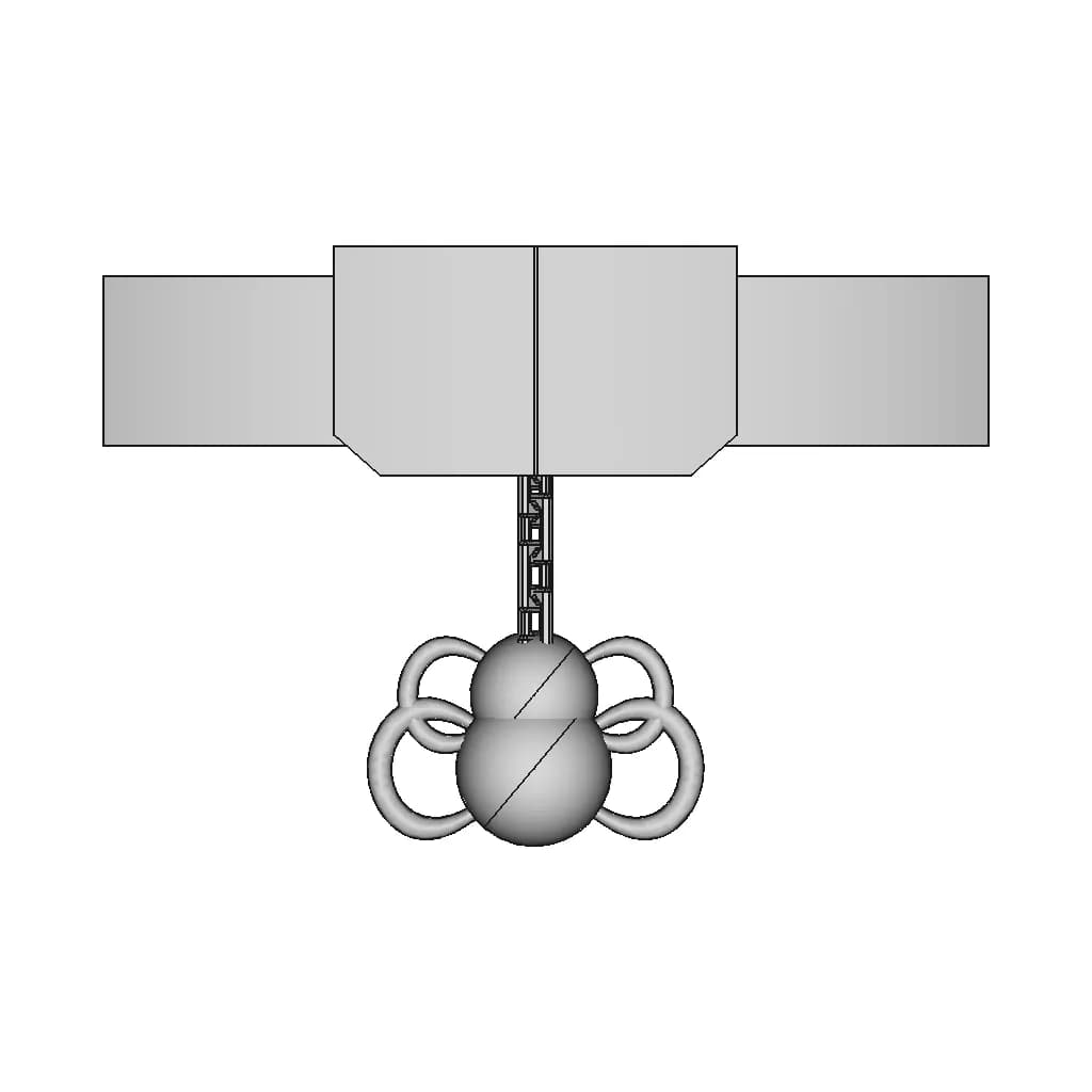 Paresu / Valese Dragonball Cosplay Choker Charm - Standard Mechanical Component_90_0_degree_snapshot