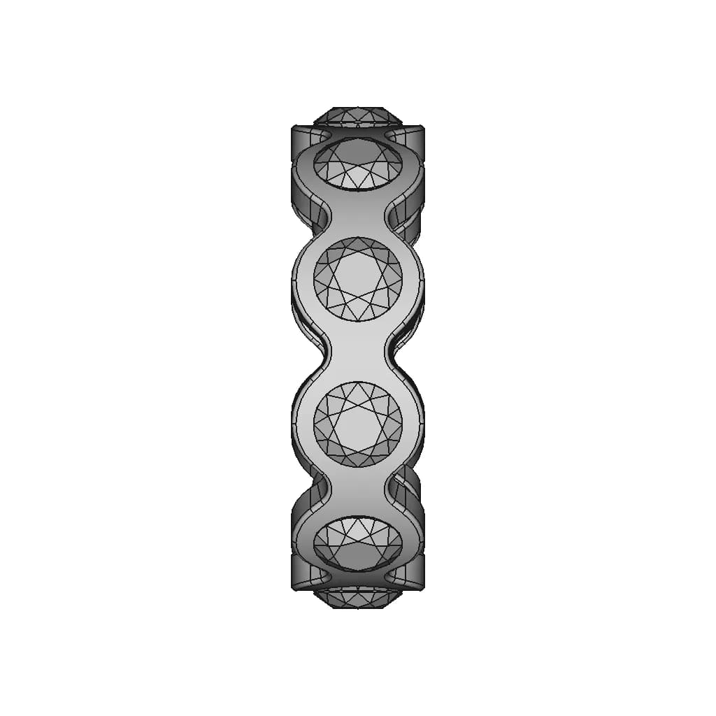 Ring 10 Diamants | 3D Engineering Design File_0_90_degree_snapshot