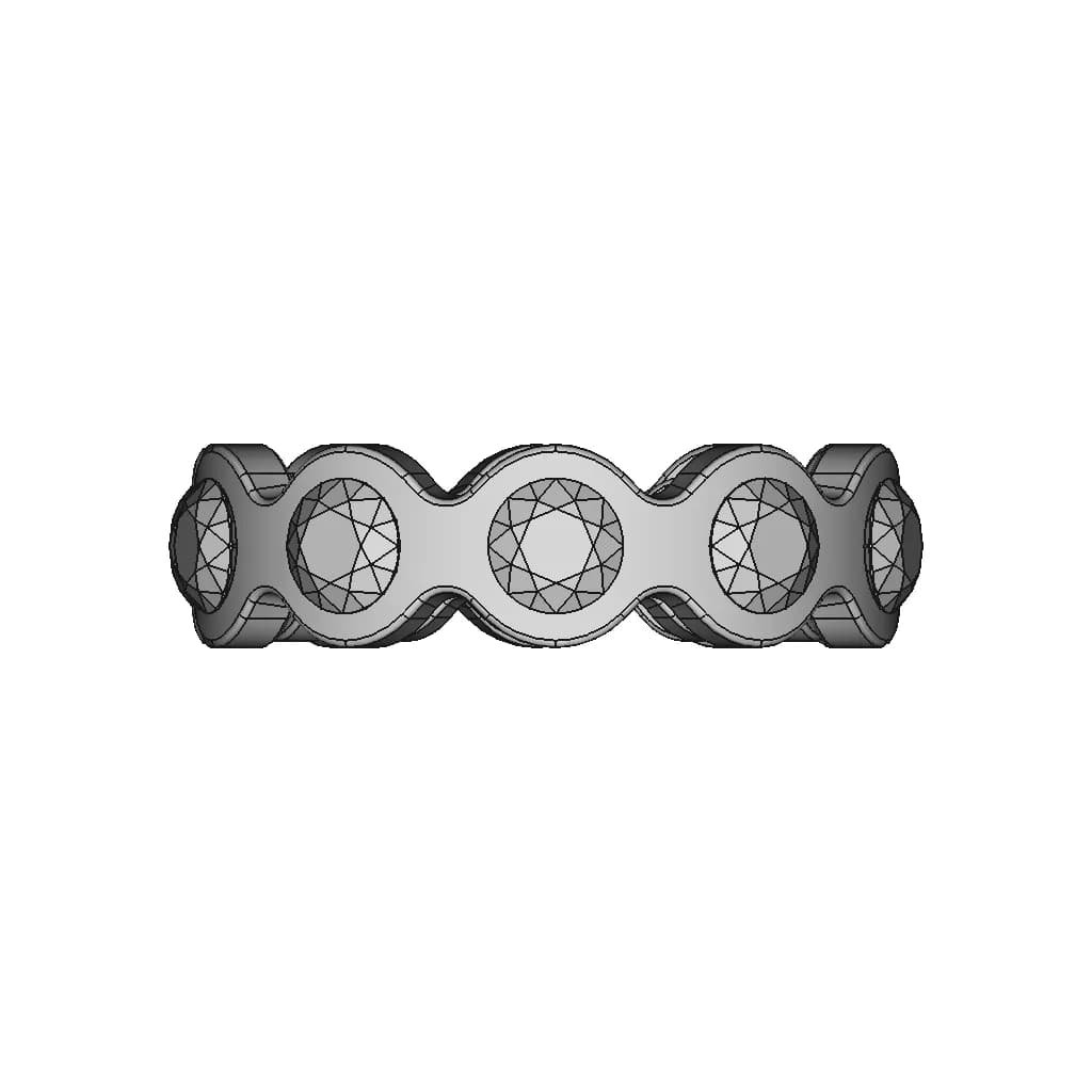 Ring 10 Diamants | 3D Engineering Design File_90_0_degree_snapshot