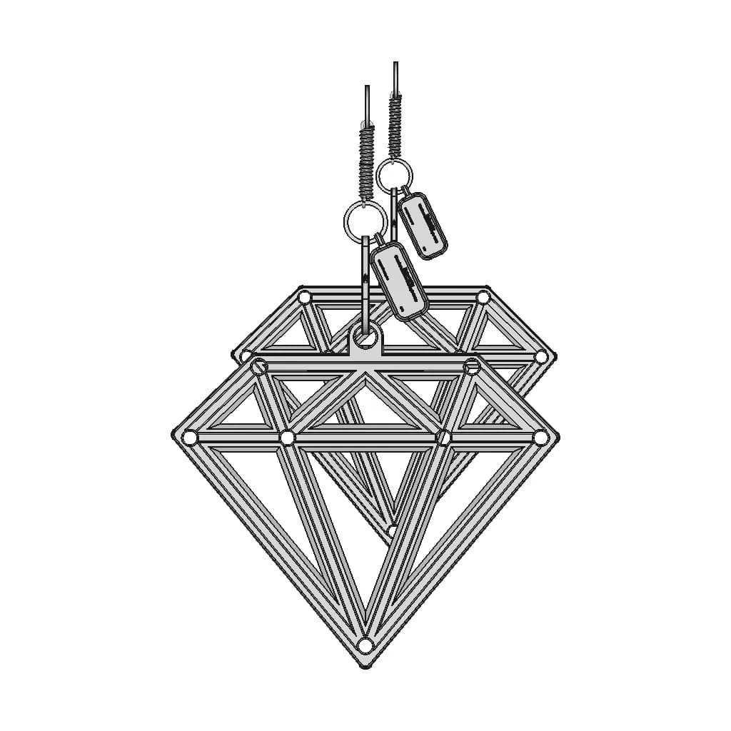 Diamond Pendant | 3D Engineering Design File_0_270_degree_snapshot