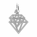 Diamond Pendant | 3D Engineering Design File_0_90_degree_snapshot