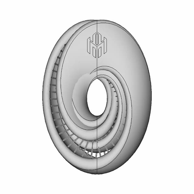 Mobius Pendant - Standard Mechanical Component