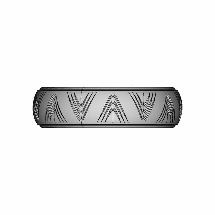 V Ring | 3D Engineering Design File
