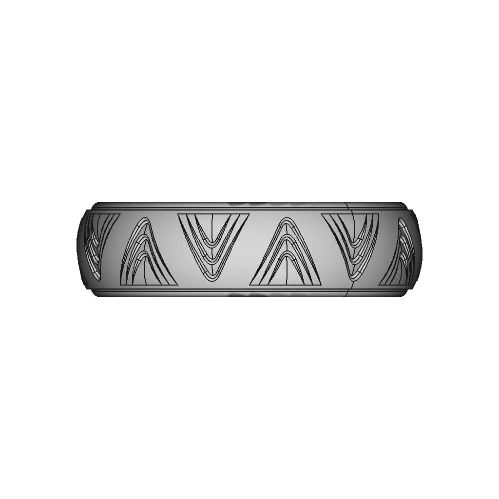 V Ring | 3D Engineering Design File_0_90_degree_snapshot