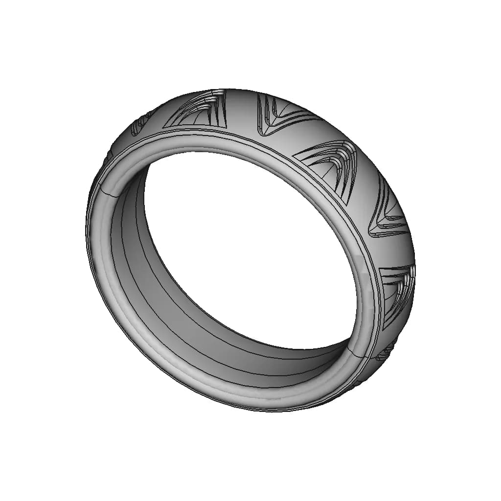 V Ring | 3D Engineering Design File_60_30_degree_snapshot