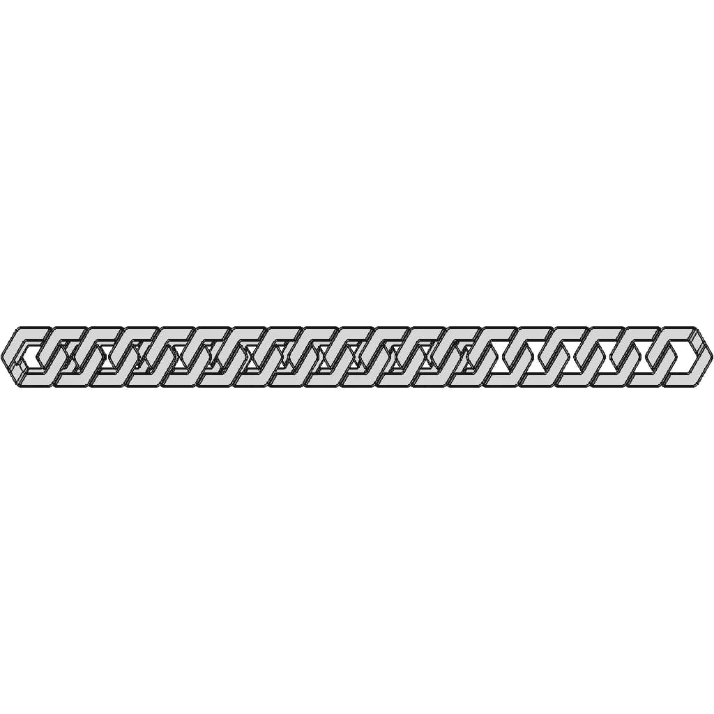 Chain Ring And Bracelet - Downloadable CAD Representation_0_0_degree_snapshot